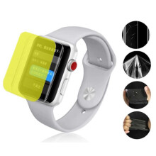 3-pack Full Coverage Screen Protector compatible with Apple Watchwith Apple Watch 4/5/6/SE 44mm transparent