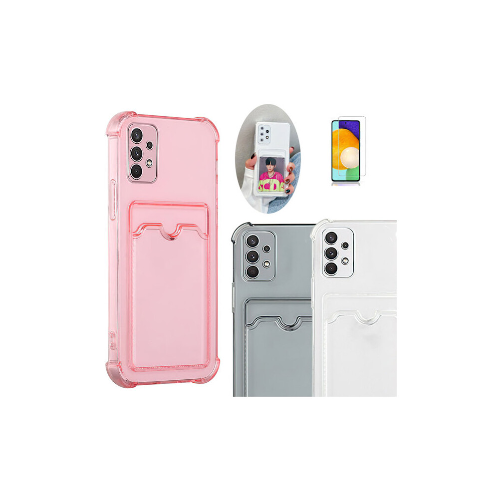 Compatible With Samsung Galaxy A53 5G - Case / Protection / Card Slot Transparent 9496895866622