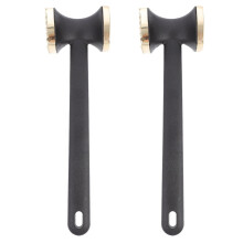 2Pcs Steak Beef Meat Mallet Dual Sided Meat Tenderizer Hammers Kitchen Supply