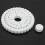 2Pcs Round Square Kumihimo Beading Cord Disc Disk Braiding Plate DIY Braid School Office Essentials 1