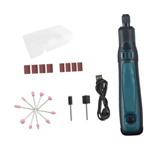 Mornei Cordless Rotary Tool 3 Speeds Adjustable Convenient Accessories USB Rechargeable C 2