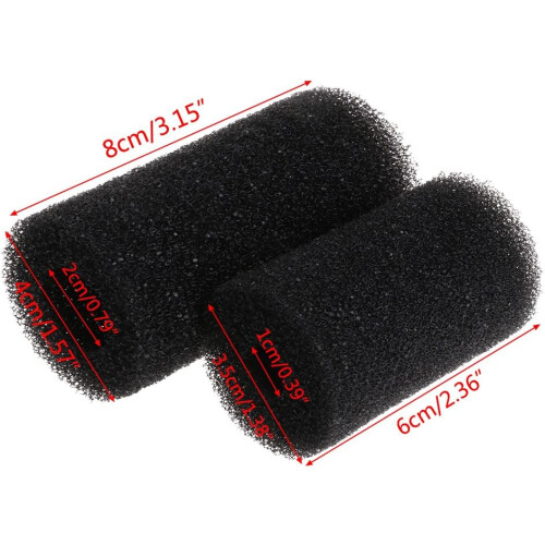 5 Pieces Aquarium Filter Sponge PreFilter Replacement Covers Protects Small Fish and Shrimp 1