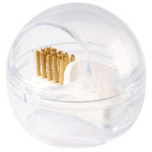 1 Set Nail Drill Bits Clean Brush Nail Drill Brush Box Nail Tool Clean Brush Nail Drill Bits Cleaning Tool