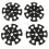 Poles Basket - 5PCS Trekking Pole Snow Mud Ski Basket Walking Replacement Accessory 1