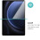 Compatible with Samsung Galaxy Tab S9 FE+ Plus screen protector tempered glass 9H transparent 4
