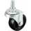 4-pack 40 mm rubber wheels with M8 threaded rod 2