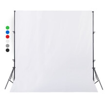 Photography Background Cloth Solid Color Background Photo Backdrop for Photography for Newborn Family Stuio White
