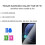 Compatible with Samsung Galaxy Tab S9 FE+ Plus screen protector tempered glass 9H transparent 2