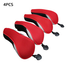Golf Club Head Covers Hybrid Headcovers Set Interchangeable Number Tags UT 4pcs