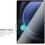Compatible with Samsung Galaxy Tab S9 FE+ Plus screen protector tempered glass 9H transparent 3