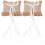 2pcs Bridal Linen Ring Pillow Creative Lace Ring Box for Wedding Ring Storage 1