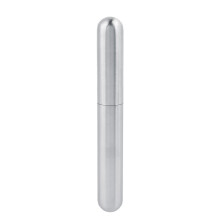 Paullice Cigar Tube Thickened Stainless Steel Cigar Holder Humidor Tube Cigar Travel Humidor (19.5mm)