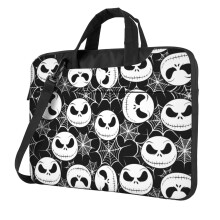 Laptop Sleeve 14" The Nightmare Before Christmas Computer Case Notebook Sleeve PC Messenger Bag Tablet Case Neoprene Handle Sleeve