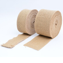 Linen Roll Long Fabric with Finished Edges, Compatible with Office, Craft, Stationery, Weddings, Table Runners, Placemat, Decor