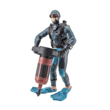 VOSS Swimmers Toy Miniature Figures Diver Diver Mini Decor Figurines Set Models People Figurines Decoration & Hangs