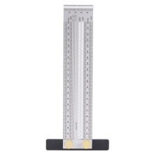 Routing Ruler Scale Ruler Convenient to Use Precision Special Line Marking Architectural for Civil Engineer(200mm Ruler B without pen)