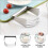 Kitchen Tools Baking Cutter Pastry Stainless Steel Flakie Flour 2 Pcs 2