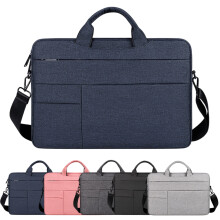 Laptop Bag Sleeve Case 15.6" Large Capacity Notebook bag handbag Briefcase-Navy
