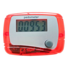 Besufy Unisex Pedometer Portable Mini Digital LCD Pedometer Sports Walking Running Step Counter Meter