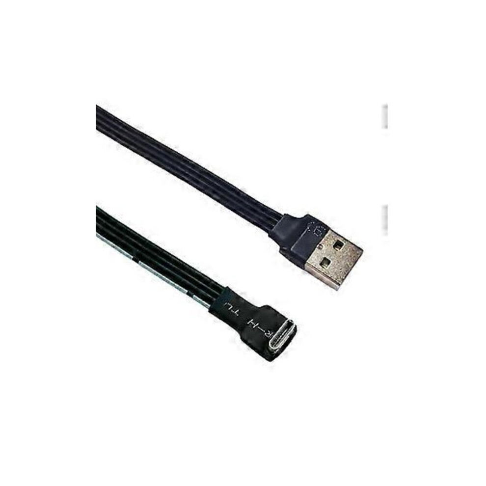18W Type C To Type C Cable Fast Type C Charging Cable 480Mbps Data Transfer Charging Cable For Smartphones Tablets Laptop 0.3M Type C Elbow 9193271510819