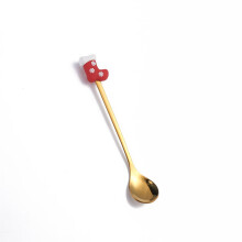 Christmas Gift Ozmmyan Stainless Steel Christmas Spoon Gift Dessert Spoon Christmas Pendant Spoon Tableware Clearance