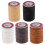 5 Pieces 130 Meters 0.5mm Round Polyester ed Threads Sewing Stitching - 5 1