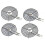 Hotpoint Stove 6" and 8" Plug-In Range Surface Element 4pk SU121 SU122 1