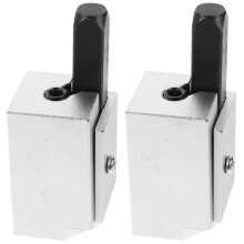 2pcs Corner Chisel Wood Chisel Right Angle Cutting Corner Punch Chisel Accessory