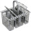 Cutlery basket Universal for dishwasher (removable handle) 150 1