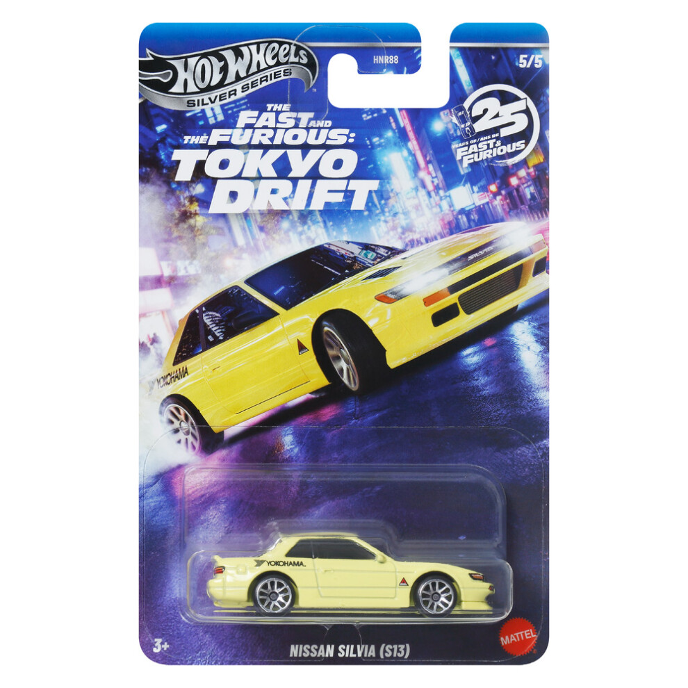 Hot Wheels Fast & Furious: Tokyo Drift - Nissan Silvia S13 5/5 Jkx09