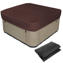 Waterproof UV Resistant Hot Tub Cover 21521530cm Heavy Duty Square Spa Protector for Winter