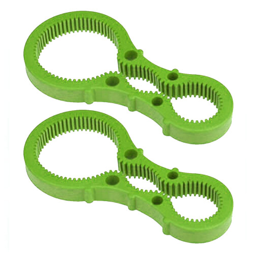 2 Pack Jar Lid Opener Rubber Non Slip Twist Cap Bottle Can Grip Multi Function 1