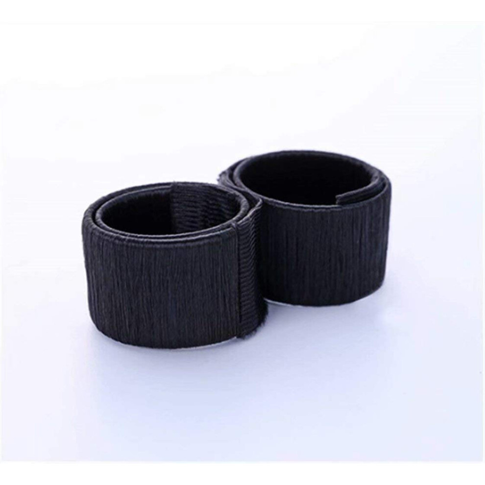 Unisex Hair Bun Maker With Flexible Wire Hold For Quick Voluminous Donut Buns And Seamless Natural Look