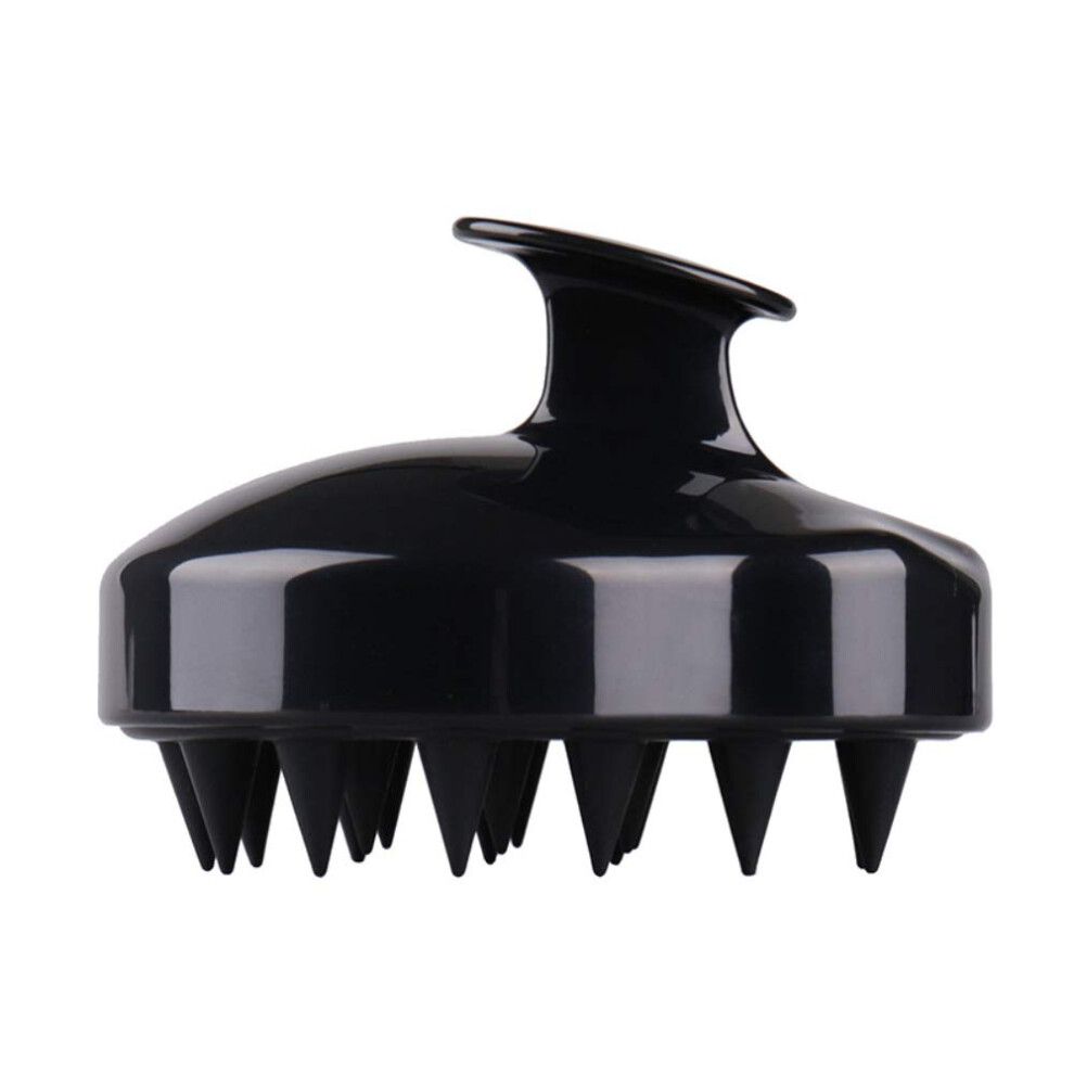 Silicone Scalp Massager Brush with Gentle Deep Cleansing and Ergonomic NonSlip Grip for Hair Washing