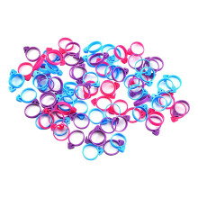 Pastry Bag Ties Silicone Piping Bag Clips for Cake Decorating Cupcake Cookie Baking 120pcs