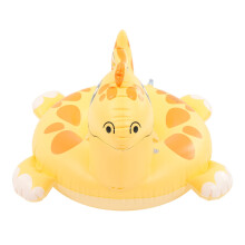Cartoon Dinosaur Inflatable Swim Ring for Kids Thick PVC Pool Float for Summer Parties