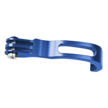 Bike Fork Mount Light Holder for Camera and Headlight on Mountain and Folding Bikes, Blue