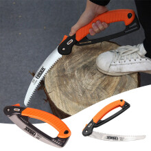 Pruning Saw, Folding Hand Saw with Curved Blade, Heavy Duty 9 Inch for Tree Cutting, Camping, Gardening, compatible with Tree Trimming, Hiking,