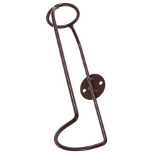 Single Wine Display Holder Wall Mounted Wine Bottle Showcase Stand Wall Mounted Iron Wine Bottle Rack
