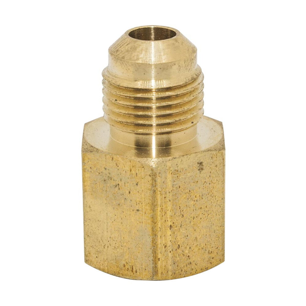 Thrifco 6946009 #46 5/16 Inch X 3/8 Inch Brass Flare Fip Adapter 9104899310835
