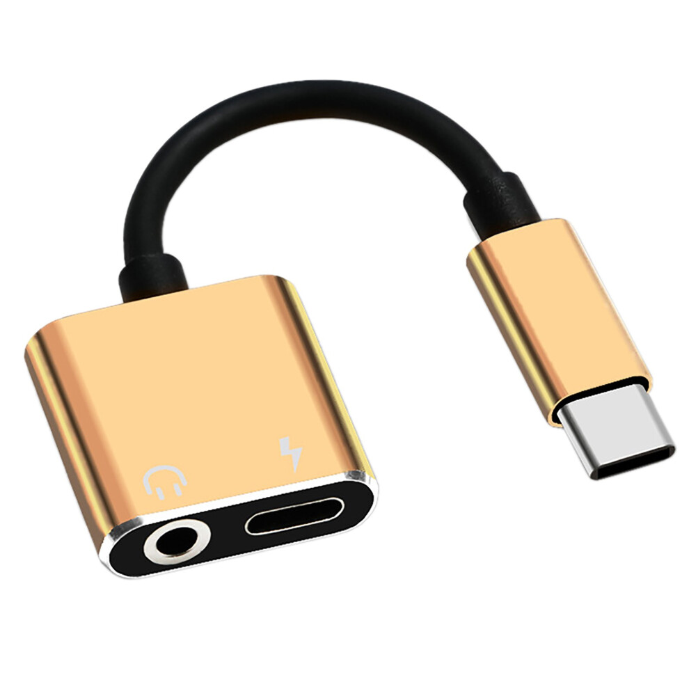 Voss Suitable For Type-C To 3.5Mm Auxiliary Jack Audio Cable Earphone Charging Adapter 9499224086555