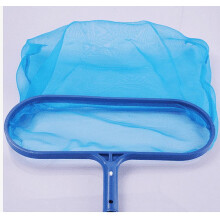 ZPSHYD Blue Plastic Pool Skimmer Net, Leaf Pool Skimmer Net Fine Mesh Net Deep Mesh Bag Swimming Pool Pond Tub Cleaning Tool