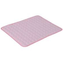 Pet Pad Summer Cooling Mat Dog Bed Mat Pet Dog Accessories Supplies for Home Shop (Pink, Size S)