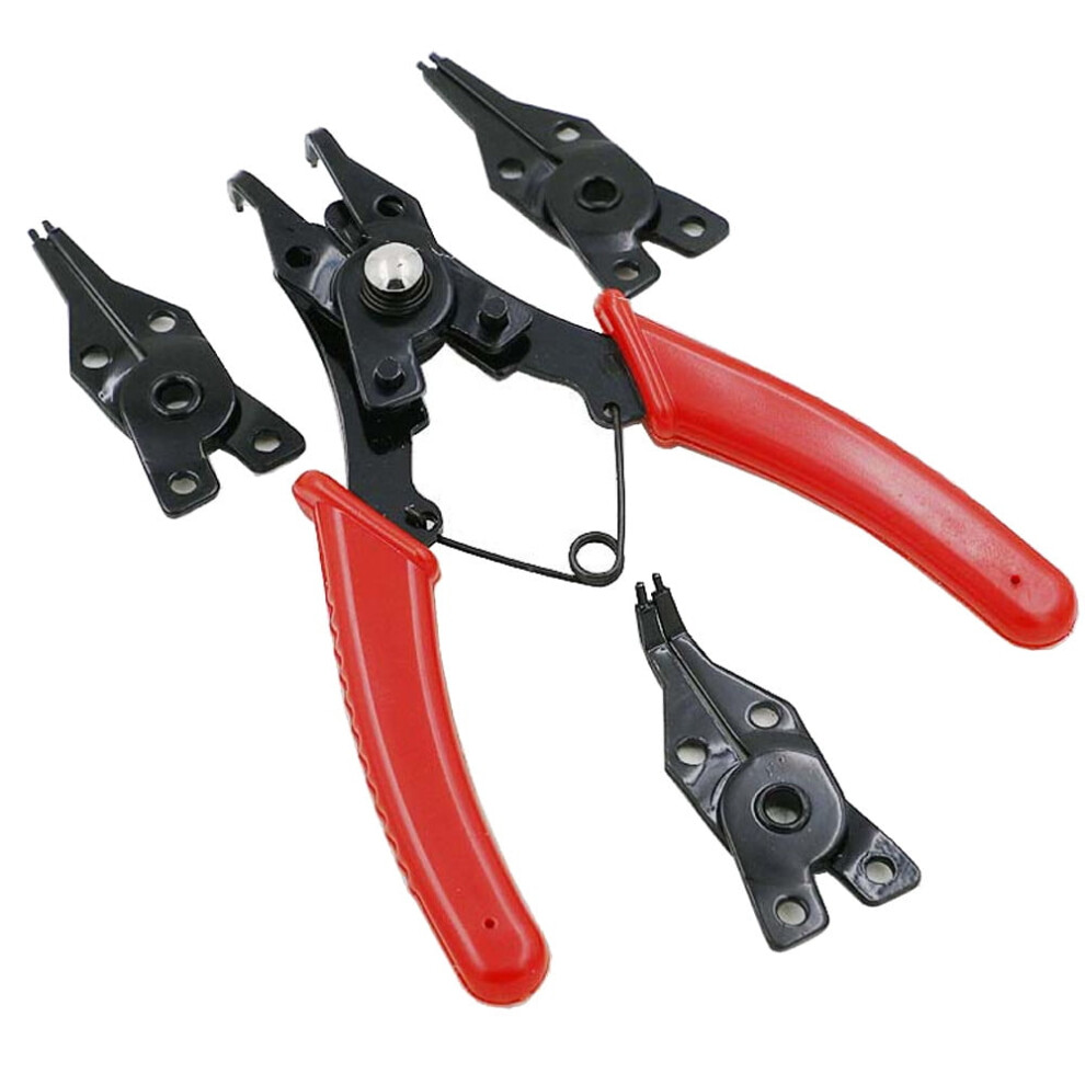 Screwdriver Celebration Activ New 4 In 1 Snap Ring Pliers Plier Set Circlip Combination Retaining Clip 9338982206372
