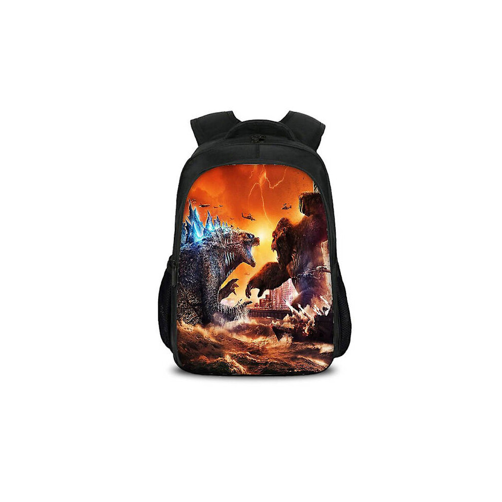 Godzilla Dinosaur Monster School Bag Shoulder Bag Computer Backpack Large Capacity style1