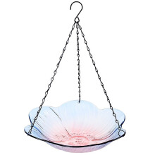 Hanging Glass Birdbaths - Large