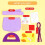 6-pack sewing kit for kids, beginners, DIY handbag set, 6 m 3