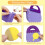 6-pack sewing kit for kids, beginners, DIY handbag set, 6 m 5