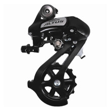 Direct mount rear derailleur compatible with mountain bike adventures, Altus compatible 7 8-speed ensures seamless shifts - Perfect