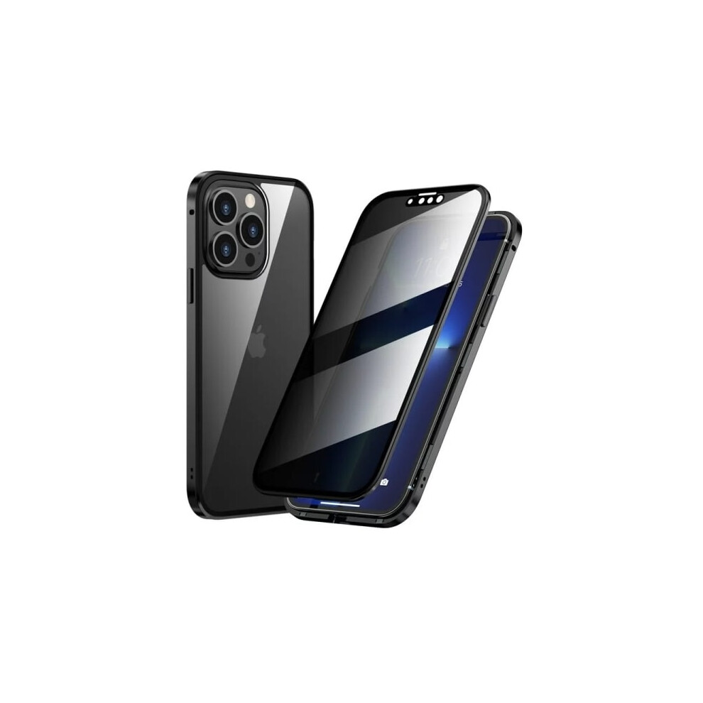 Compatible With Iphone 15 Pro Privacy Full Coverage Premium Case Glassback V4 Transparent 9499224765368